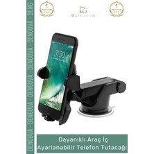 #otoiçitutacağı Güçlü Vantuzlu Cam Torpido Uyumlu Silikon Pedli Çizilmez Sağlam Oto Araba Içi Telefon Tutacağı