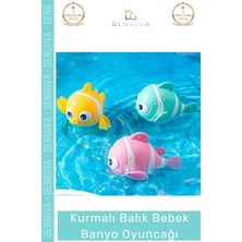 #suoyuncağı Kurmalı Balık Bebek Eğlenceli Havuz Deniz Güvenli Geliştirici Çocuk Banyo Su Oyuncağı