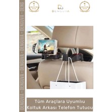 #araçiçiaskı Araç Içi Koltuk Başlık Kancası Abs Dayanıklı Pratik Askı Çanta Arkası Telefon Tutucu Askılık