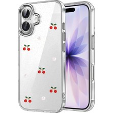 İlk El Grup    iPhone 16 Plus Fiyonk Desenli Kapak - Desen 9