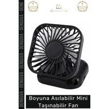 #vantilatör Boyuna Asılabilir USB Şarjlı Sessiz Ergonomik Hands Free Hafif Modern Mini Taşınabilir El Fanı