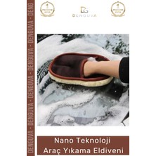 #otoeldiveni Yünlü Nano Teknoloji Hassas Çiziksiz Detaylı Bakım Parlatıcı Araba Oto Yıkama Eldiveni