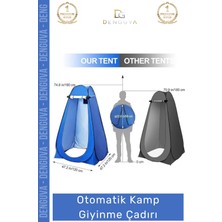#giyimçadırı Portatif Katlanabilir Mahremiyet Sağlayan Dayanıklı Tasarım Otomatik Kamp Giyinme Çadırı