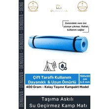 #kampmatıtaşıma Askılı Pilates Yoga Fitness Spor Kaymaz Kamp Matı Yer Minderi 6,5mm