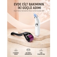 Beruflic Dermaroller ve Vakumlu Siyah Nokta Temizleme Cihazı 2’li Cilt Bakım Seti