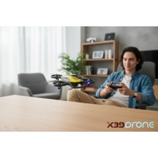 Popüler Sepet X39 Uzaktan Kumandalı 4 Pervaneli Drone