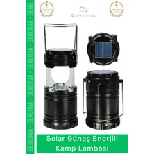 #kamplambası Güneş Enerjili Askı Aparatlı Taşınabilir Şarjlı Aydınlatma Alev Etkili Çadır Kamp Lamba