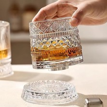 Beruflic 360 Derece Dönen Bardak - 280 ml - Kristal Cam