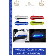 #aynakoruyucu Reflektörlü Yan Ayna Güvenlik Şeridi Darbe Emici Otomobil Dış Ayna Araba Aynası Koruyucu