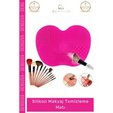 #temizlemeaparatı Silikon Makyaj Fırçası Temizleyici Pratik Hijyenik Kozmetik Seti Temizleme Matı Aparatı