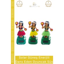#oyuncak Solar Güneş Enerjili Hediyelik Dekoratif Estetik Bujiteri Oyuncak Süs Dans Eden Kız