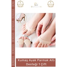 #parmakdesteği Pamuklu Kumaş Ter Emici Kayma Önleyici Yumuşak Ortopedik Ped Ayak Parmak Altı Desteği