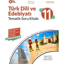 Akm Kitap 11. Sınıf Türk Dili ve Edebiyatı Joker Tematik Soru Kitabı Palme Yayınları