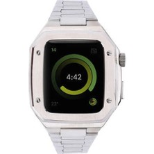 Uslucan Alışveriş Watch 45MM Metal Petek Kasalı Kordon - Gümüş