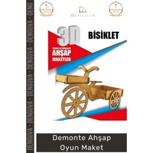 #oyuncak Eğitici Hobi Tasarım 3D Boyanabilir Mdf Lazer Kesim Puzzle Hediyelik Demonte Ahşap Oyun