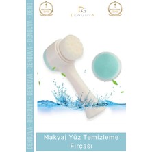 #makyajtemizleme Çift Taraflı Silikon Peeling Etkili Arındırıcı Profesyonel Makyaj Yüz Temizleme Fırçası