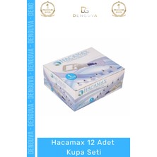 #hacamatseti Profesyonel Vakumlu Hacamat Terapi Seti Kaliteli Dayanıklı Hijyenik Hacamax 12 Adet Kupa