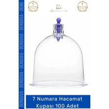 #hacamatkupası Kaliteli Profesyonel Vakumlu Hijyenik Ekonomik Paket 7 Numara Hacamat Kupası 100 Adet