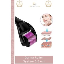 #yenilememasaj Titanyum Iğne Cilt Yenileme Kolajen Onarıcı Bakım Cihazı Derma Roller System 0,5 mm