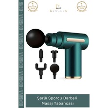 #masajtabancası Profesyonel Şarjlı Sporcu Derin Doku Masajı Yüksek Torklu Motor Darbeli Masaj Tabancası