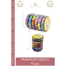 #sayıküpü Eğitici Zeka Geliştirici Sayısal Işlem Plastik Sağlam Kaliteli Renkli Temel Matematik Küpü