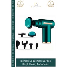 #masajtabancası Isıtmalı Soğutmalı Darbeli Şarjlı Masaj Tabancası Profesyonel Spor Sonrası Rahatlama