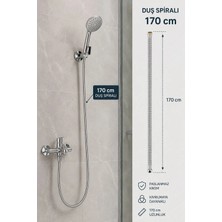 ACAR SU ARMATÜRLERİ Along Tek Duş Spiral Acar 14.07.600
