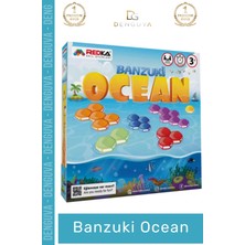 #oyuncak Eğitici Zeka Geliştiren Renkli El Beceri Destek Göz Koordinasyonu Banzuki Ocean Okyanus