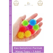 #masajtopu Parmak El Egzersiz Rehabilitasyon Silikon Akupunktur Stres Giderici Masaj Topu - 1 Adet