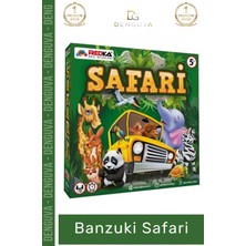 #oyuncak Zeka Gelişimi Okuma Yazma Safari Temalı Eğitici Set Göz Koordinasyonu Banzuki Safari