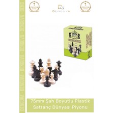 #satrançpiyonu Eksik Takımı Tamamlama Şah Boyu Dayanıklı 75MM Büyük Plastik Satranç Dünyası Piyonu