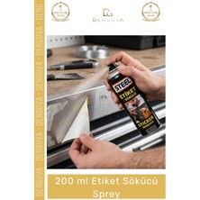 #etiketsökücü Yapışkan Kalıntı Temizleyici Sticker Iz Giderici Profesyonel 200 ml Etiket Sökücü Sprey