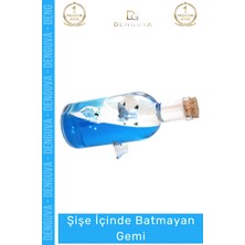 #batmayangemi Aşk Temalı Gemi Tasarım Hediyelik Dekoratif Aksesuar Romantik Modern Sevgiliye Akvaryum