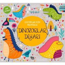 Ulora Çocuklar Için Mandala - Dinozorlar Diyarı