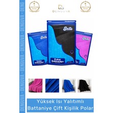 #polar 180X210 cm Yumuşak Kaliteli Sıcak Tutan Kışlık Termal Lüks Battaniye Çift Kişilik Polar