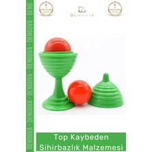 #sihirbazlık Yeşil Renk Sihirli Kupa Eğlenceli Profesyonel Sihirbazlık Hobi Top Kaybetme Oyunu 7 cm