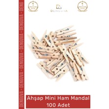 #mandal Doğal Ahşap Mini Dekoratif Hobi Kendin Yap Dıy Süsleme Süslemelik Ham Mandal 100 Adet