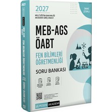 Pegem Akademi Yayıncılık 2027 Meb Ags Öabt Fen Bilimleri Öğretmenliği Tamamı Çözümlü Soru Bankası