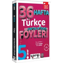Yargı Yayınevi Ders Arkadaşım 5. Sınıf Türkçe 36 Haftalık Ödev Föyleri
