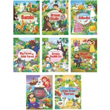 Yumurcak Yayınları Yumurcak Çıkartmalı Klasikler Serisi (8 Kitap)
