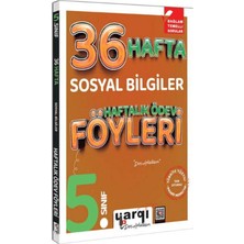 Yargı Yayınevi Ders Arkadaşım 5. Sınıf Sosyal Bilgiler 36 Haftalık Ödev Föyleri