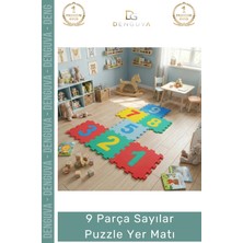 #puzzle 9 Parça Eğitici Yumuşak Eva Rakamlı Çocuk Oyun Alanı Koruyucu Sayılar Puzzle Yer Matı