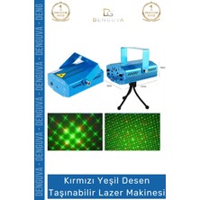 #lazermakinesi Profesyonel Sahne Işık Sistemi Kırmızı Yeşil Efektli Desen Taşınabilir Lazer Makinesi