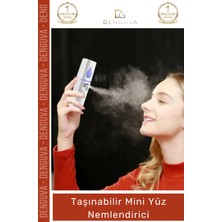 #nemlendirici Profesyonel Nanometre USB Şarjlı Kalp Tasarım Taşınabilir Mini Yüz Nemlendirici
