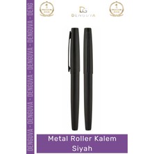 #kalem Lüks Kurumsal Hediye Prestijli Tasarım Ergonomik Kaliteli Imza Metal Roller Kalem Siyah