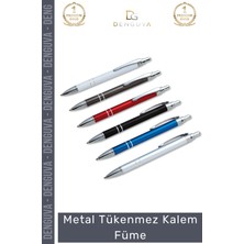 #kalem Lüks Prestijli Kurumsal Hediyelik Mat Gövde Tasarım Ergonomik Metal Tükenmez Kalem Füme