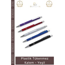#kalem Promosyon Logo Baskılı Ergonomik Kaliteli Kurumsal Reklam Plastik Tükenmez Kalem Yeşil