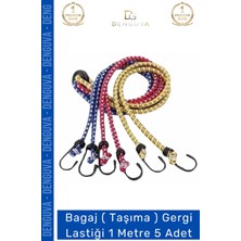 #taşımalastği Dayanıklı Esnek Kancalı Yük Sabitleme Güvenli Mukavemetli Taşıma Gergi Lastiği 1 mt - 5 Adet