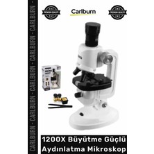 #mikroskop Eğitim Deney Öğrenci Bilimsel Merak Geliştirme 1200X Büyütme Güçlü Aydınlatma Mikroskop