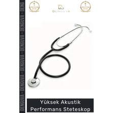 #steteskop Profesyonel Sağlık Kardiyoloji Paslanmaz Çelik Hassas Ses Akustik Steteskop